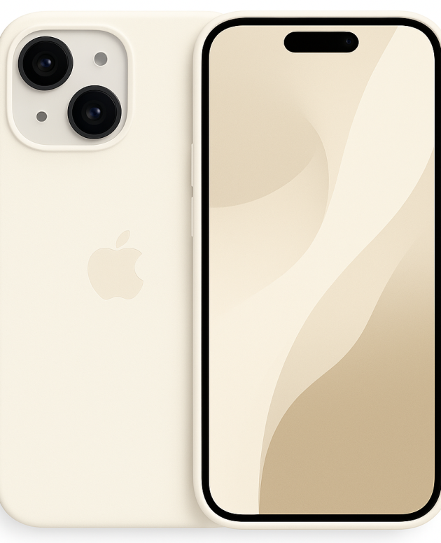 Etui case Iphone 15 - Kremowy